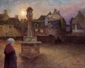 The Wayside Cross at Rochefort-en-Terre - 费迪南德·卢瓦扬